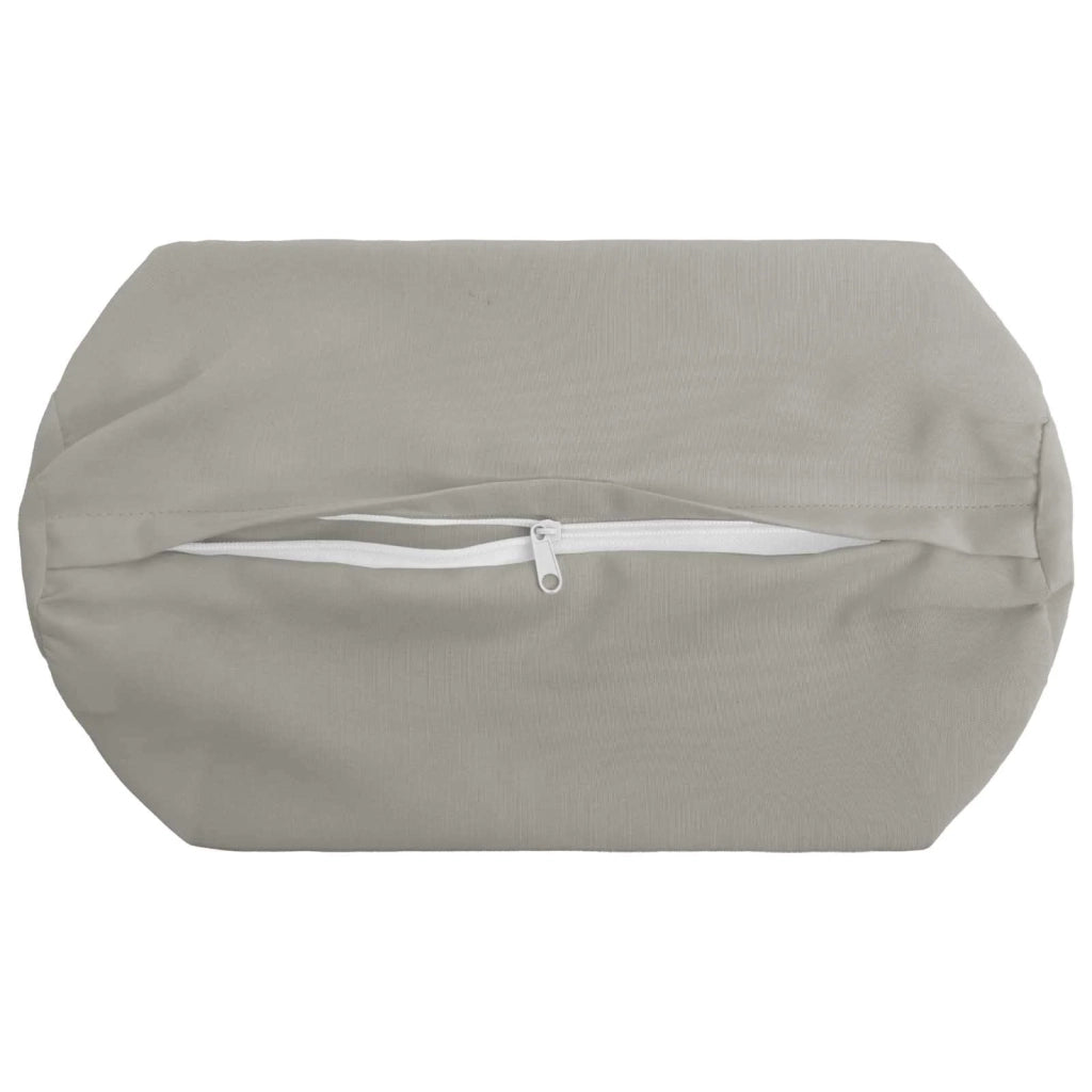 Federa 2 pcs HEERLEN Grigio Ø 15 x 40 cm Poliestere 923325