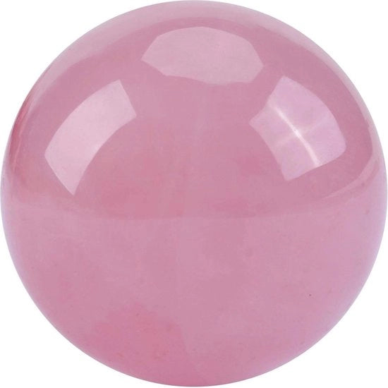 Sfera di Cristallo Rosa di Quarzo per Terapia Cristallina 1 pezzo