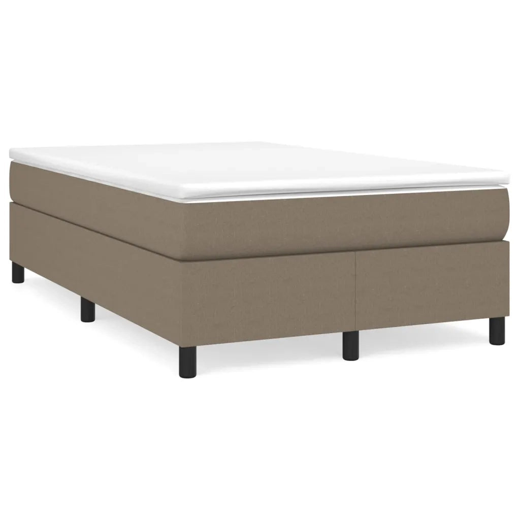 Struttura Letto a Rete a Molle Tortora 120x200 cm Tessuto 3120850