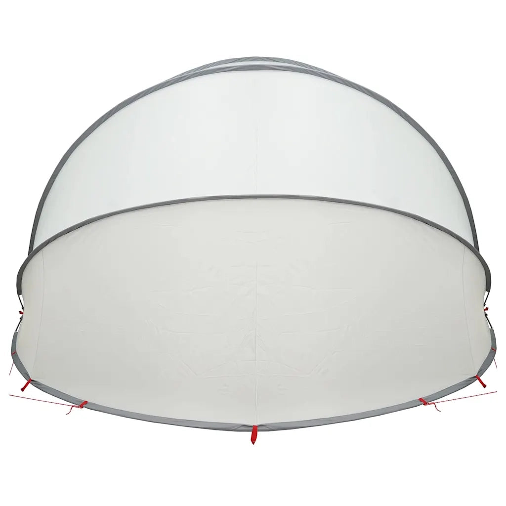 Dome Piscina Grigio e arancione 500 x 500 x 236 cm