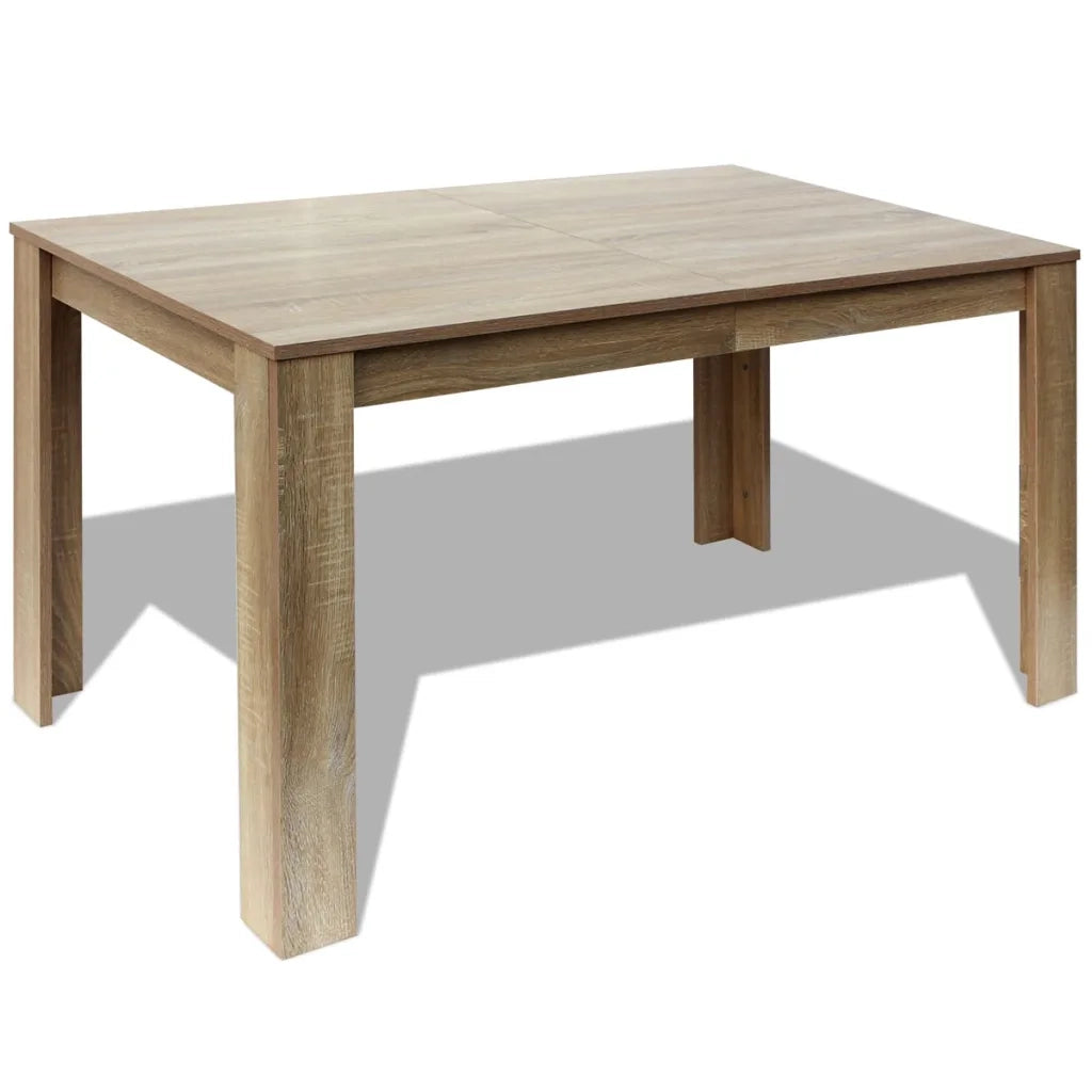 Tavolo da Pranzo 140x80x75 cm Rovere 243055