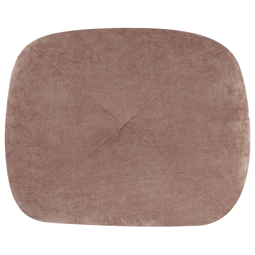 Divano Pouf Letto Marrone Tessuto Rivestimento  di ciniglia Singolo Letto Sedia Pieghevole con Cuscino Design Moderno
