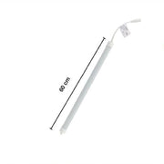 Trade Shop - Striscia Barra Led Profilo Alluminio 60cm 10w Luce 3000k 4000k 6500k 3014-12v-60 - -bianco Caldo      -