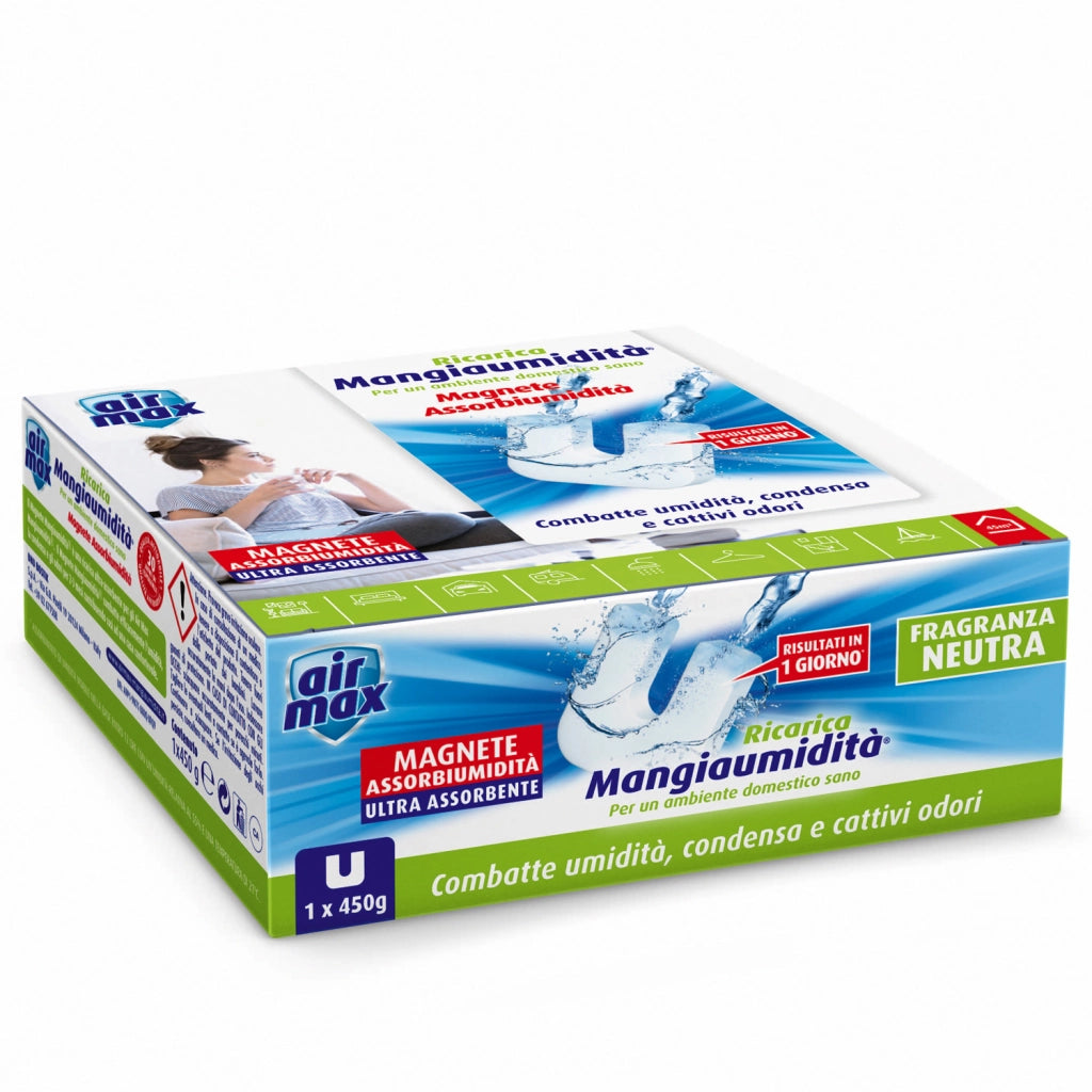 AIRMAX ASSORBIUMIDITA RICARICA TAB NEUTRO 450 G- 12,0 pz