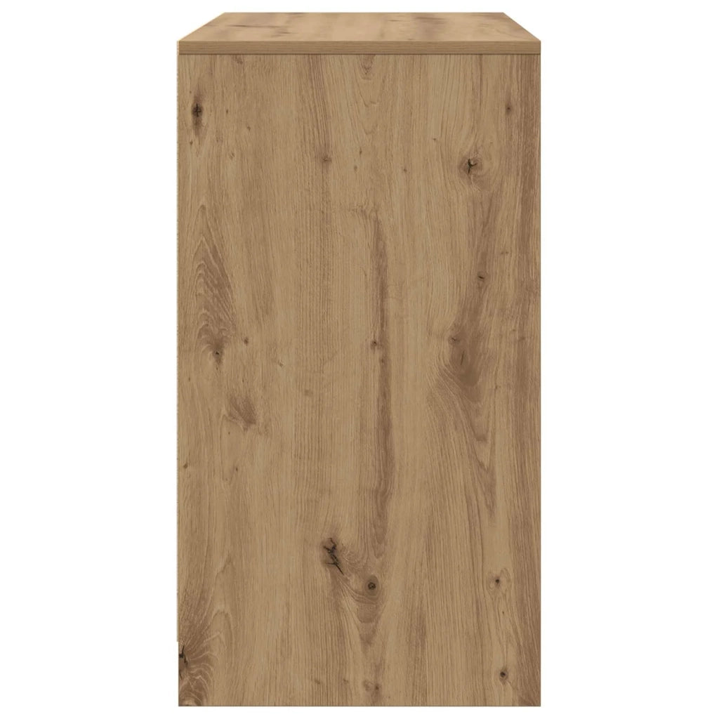 Credenza con cassetto 3 pcs Rovere artigianale 70 x 41 x 75 cm 3393158