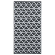 Tappeto da Esterni ARAKIL Nero 160x230 cm in PP CFW3251784