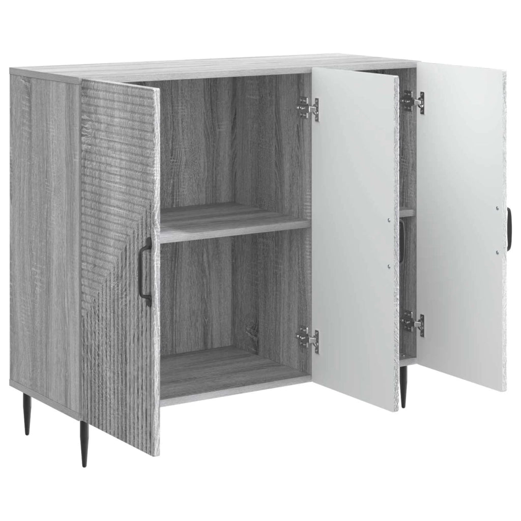 Credenza Grigio Sonoma 89 x 34,5 x 80 cm Legno ingegnerizzato 894881