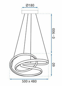 Lampada Black G006-cp