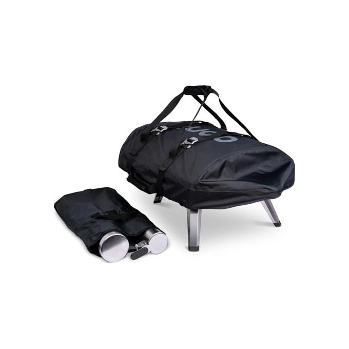 Ooni 48221010 Custodia Trasporto per Forno per Pizza Ooni Fyra 12 Impermeabile con Manici Imbottiti e Fibbie in Alluminio colore Nero