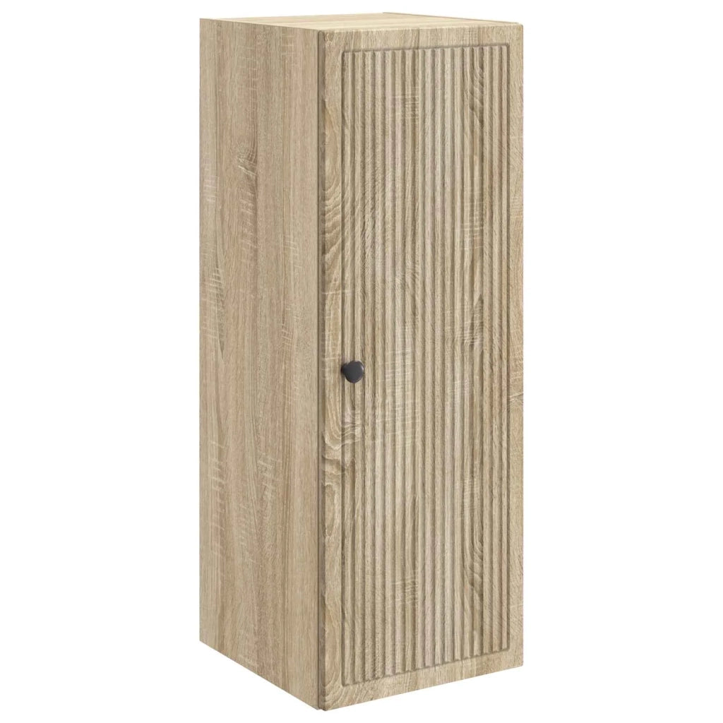 Mobiletto a muro Rovere Sonoma 33 x 34,5 x 90 cm 897907