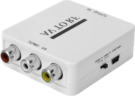 Adattatore di Convertitore Audio Video RF 6725MHz 6125MHz USB Plug and Play - Box di Convertitore RF per AV/CVSB.