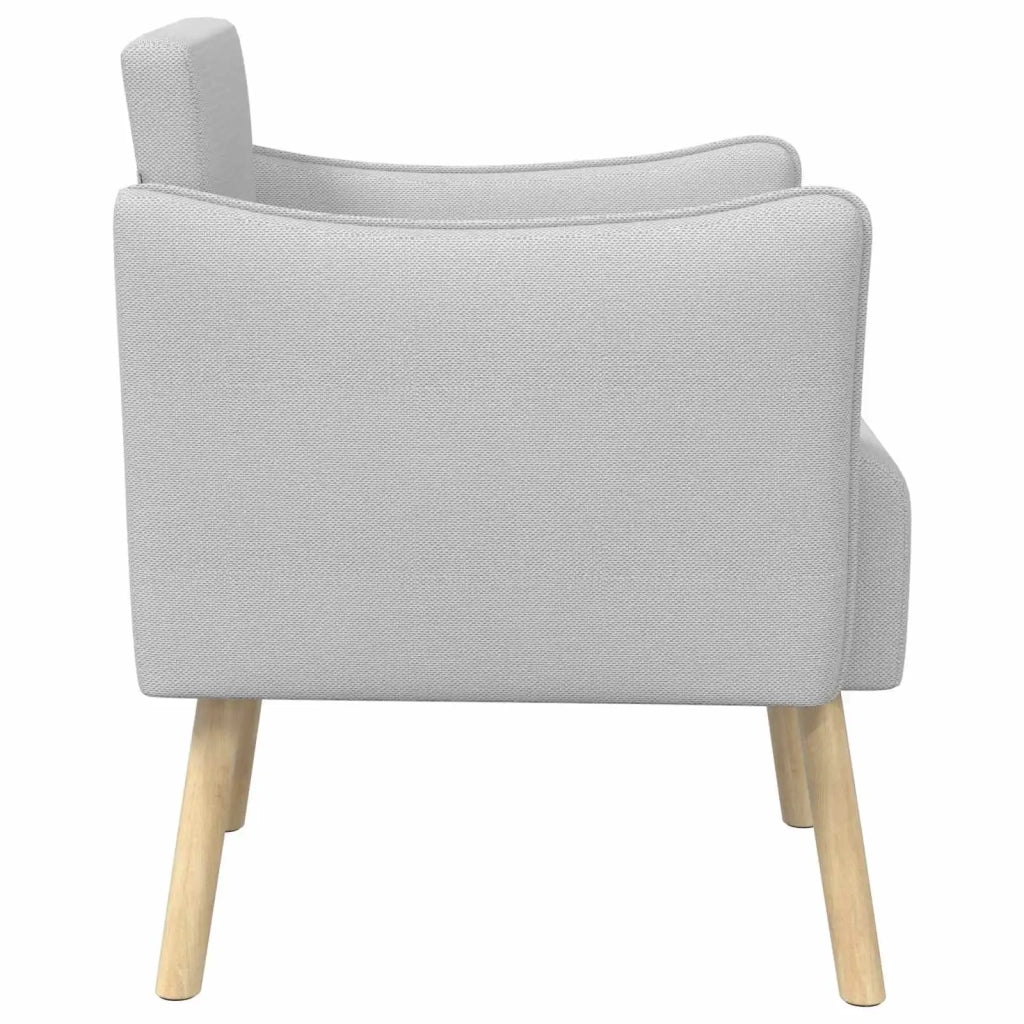 Sedia d'accento Grigio Chiaro Velluto a grana fine 42044846