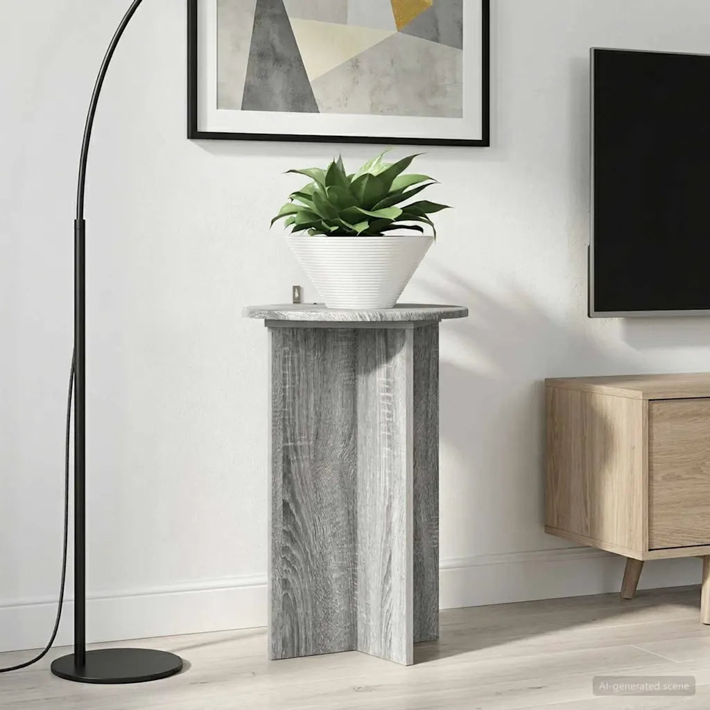 Supporto per piante 2 pcs Grigio Sonoma Ø40 x 60 cm 899714