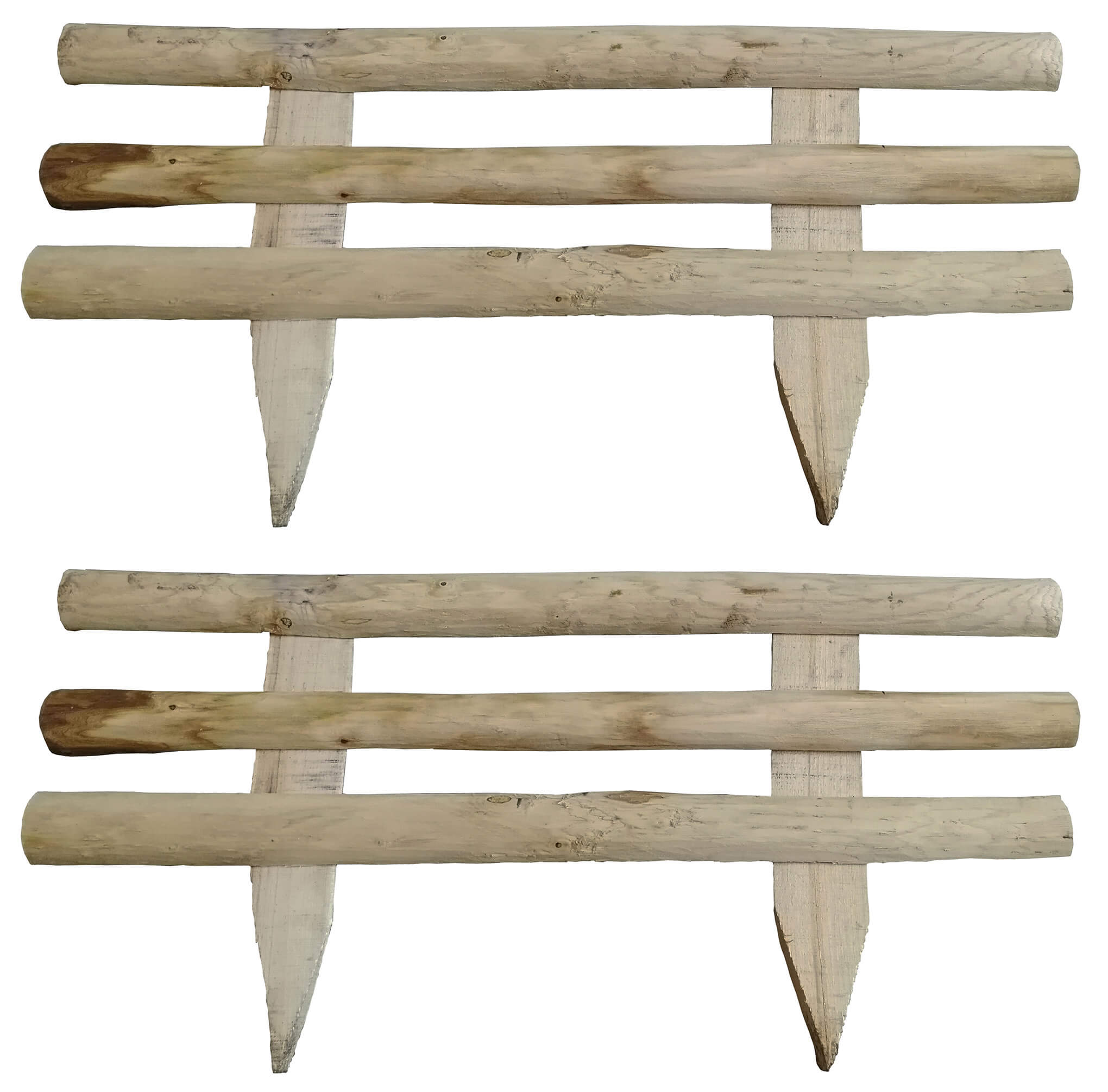 Minirecinzione Circe 2 Pezzi 100xh50 cm in Legno di Castagno