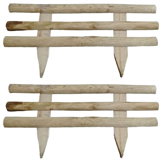 Minirecinzione Circe 2 Pezzi 100xh50 cm in Legno di Castagno