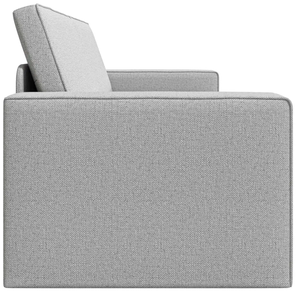 Divano letto Grigio Nuvola 245 x 78 x 77 cm Tessuto 4106724