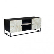 Mobile TV Stanford 140x46x56 h cm in Legno Marrone