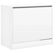 Scarpiera mobile contenitore per scarpe mobile per ingresso/corridoio/soggiorno 80 x 42 x 69 cm legno ingegnerizzato bianco 02_0021511