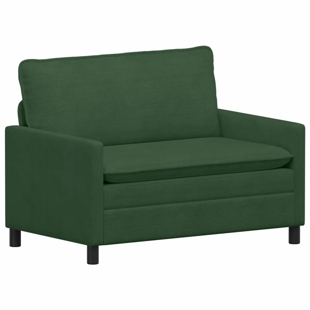 Divano Verde Giungla 126 x 81 x 87,5 cm Tessuto