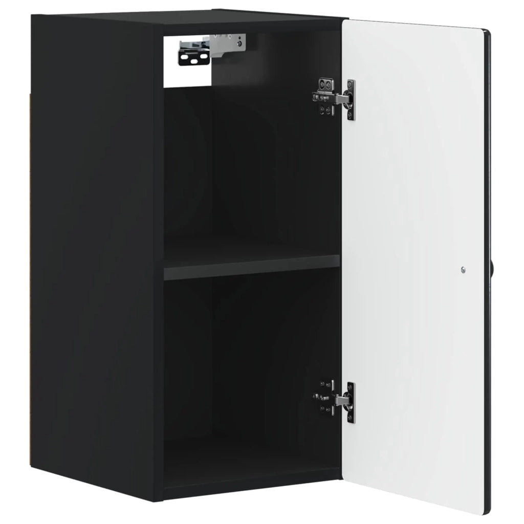 Armadio da bagno a muro BREDA Nero 30 x 31 x 59 cm 897466