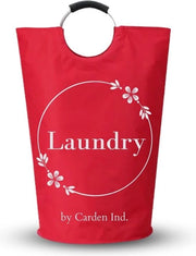 Asciugatrice con capacità di 82 litri, lavatrice, asciugatrice, sacchetto per lavaggio - pieghevole - con 'lavage' e motivo di fiori - regalo