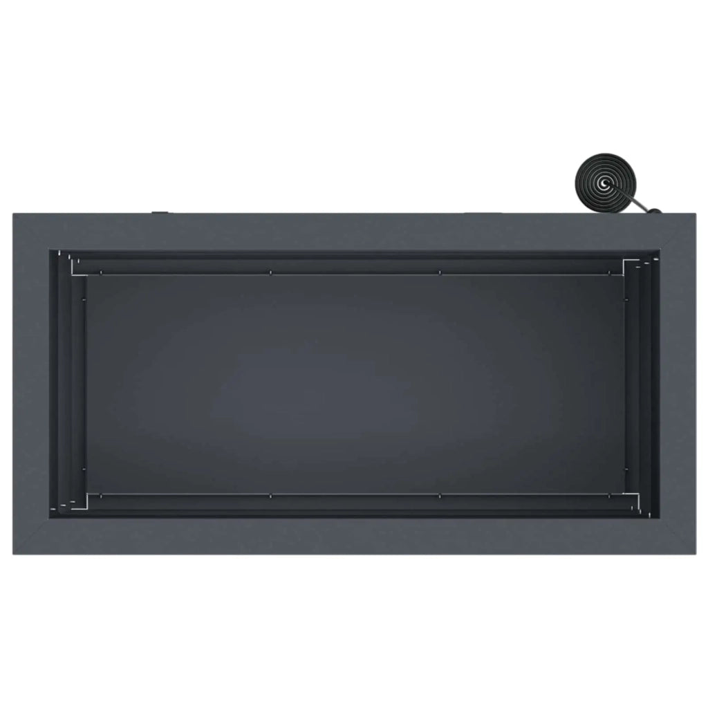 Fioriera da giardino con LED 2 pz Antracite 30 x 60 x 30 cm 8008089