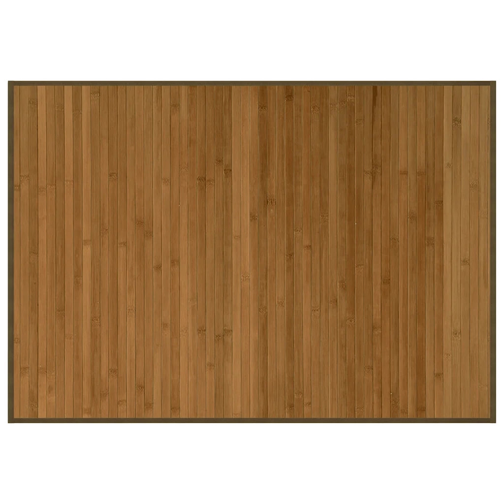 Tappeto Rettangolare Marrone 70x100 cm in BambÃ¹