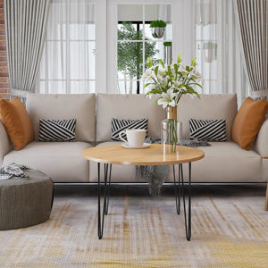 Set 4 Gambe per Tavolo 12x12x71 cm in Acciaio Preforato Nero