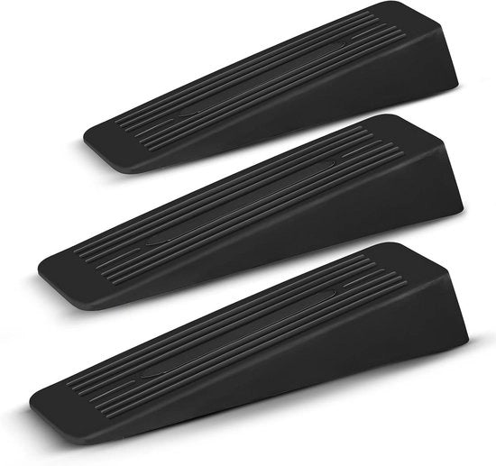 Tre pezzi di fermabarra per diverse superfici di pavimento - fermabarra robusto a forma di wig con design antiscivolo duraturo e flessibile