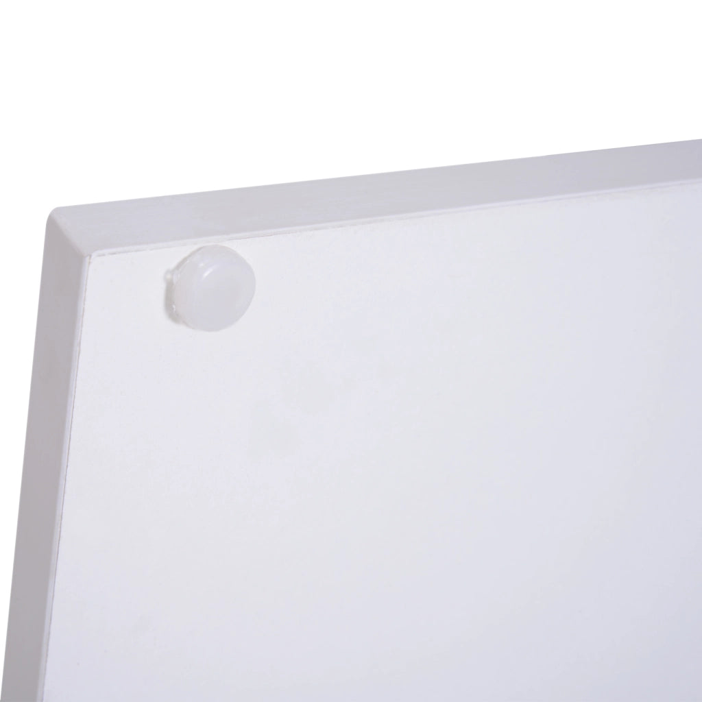 Tavolino da Caff¨¨ ¨C Zephmum ¨C Legno Bianco 40x40x43cm
