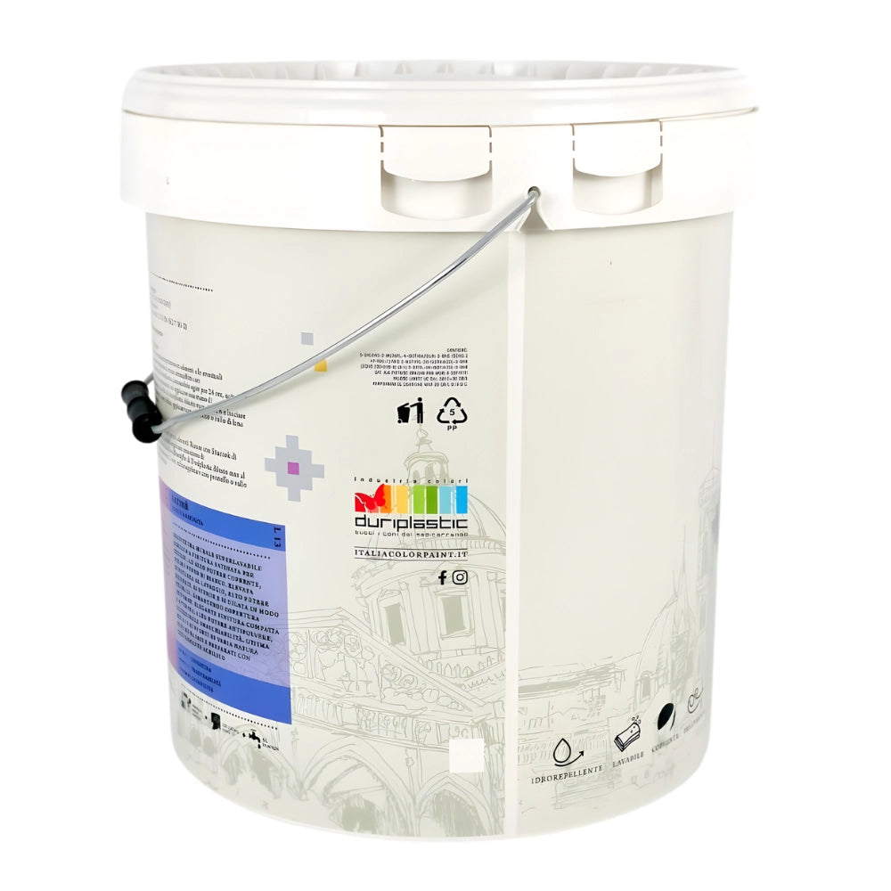 Performance satinè idropittura acrilica satinata superlavabile igienizzante *** formato 4 lt, confezione 1