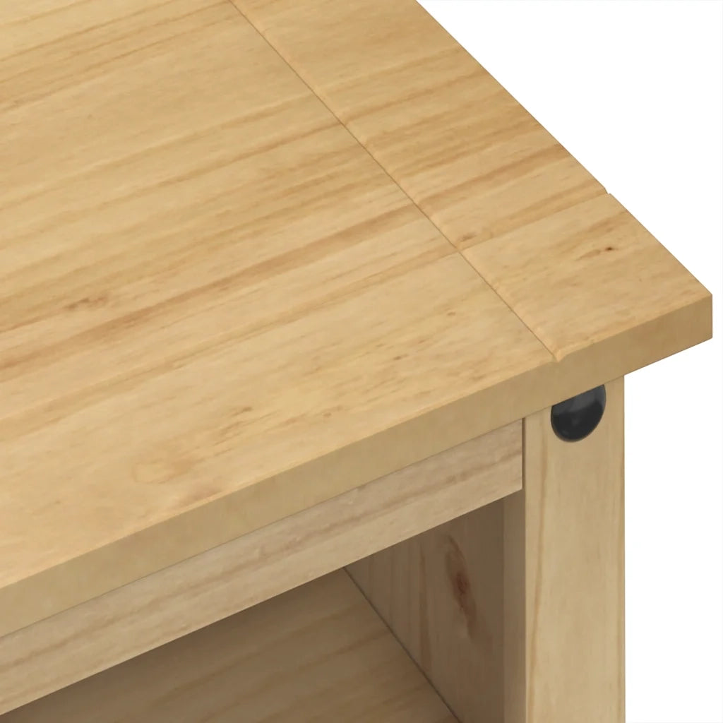 Mobile Porta TV-Mobile per TV-Credenza TV Corona 100x40x52 cm in Legno Massello di Pino