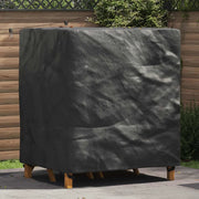 vidaXL Copertura per mobili da esterno Nero 116 x 100 x 120 cm 210D
