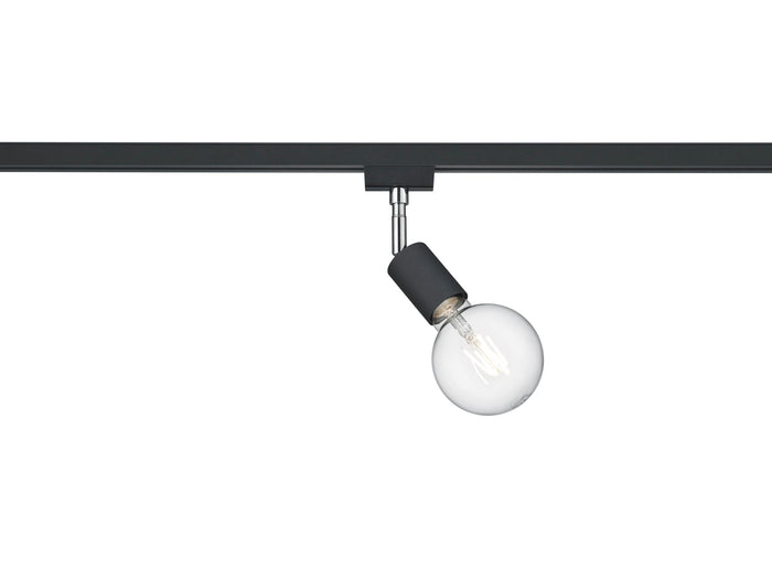 Faretto da Interno   in Metallo Nero Opaco