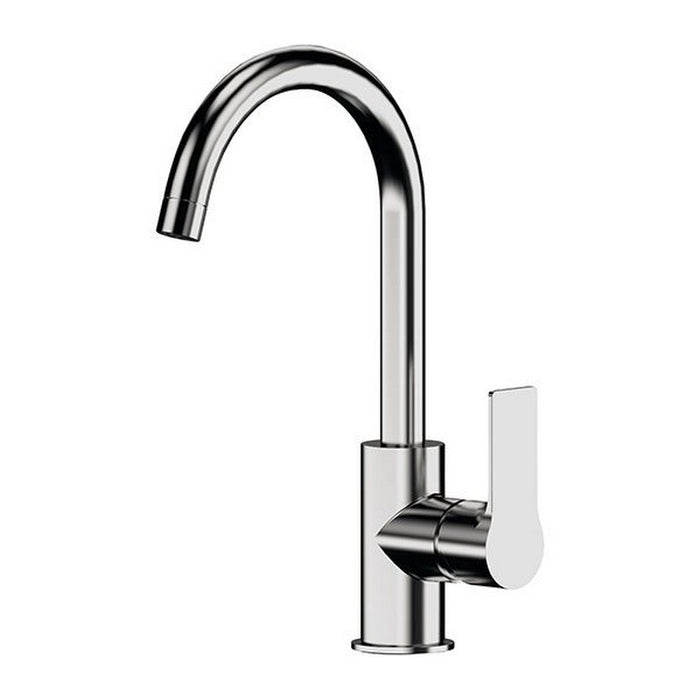 Miscelatore cucina monoforo 90 gradi con canna alta girevole serie Energy