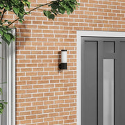 Lampada da Parete Esterna Nero 12 x 8,5 x 27 cm 4005935