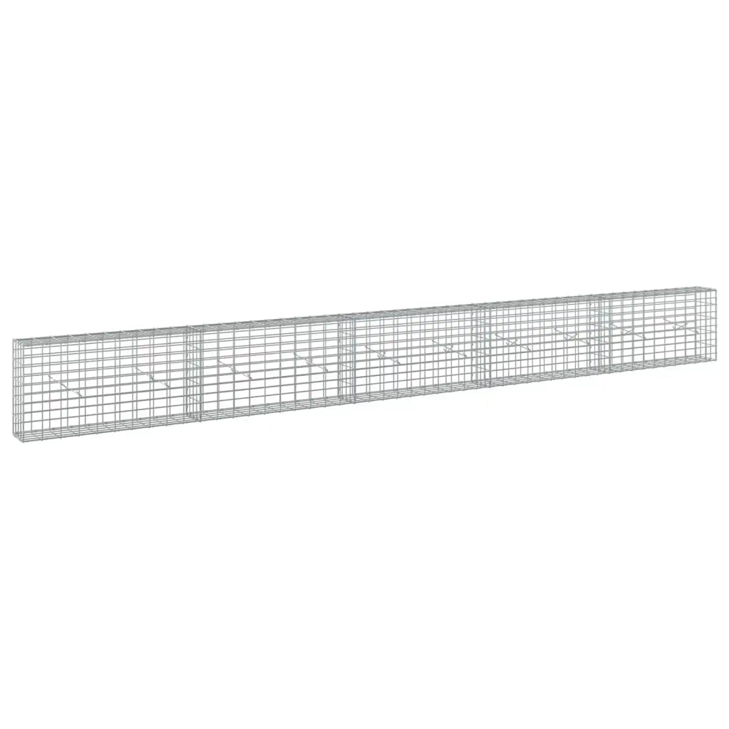 Gabione con Filo da 3,5 mm e Rete da 5x10 cm 500x20x50 cm 3462604