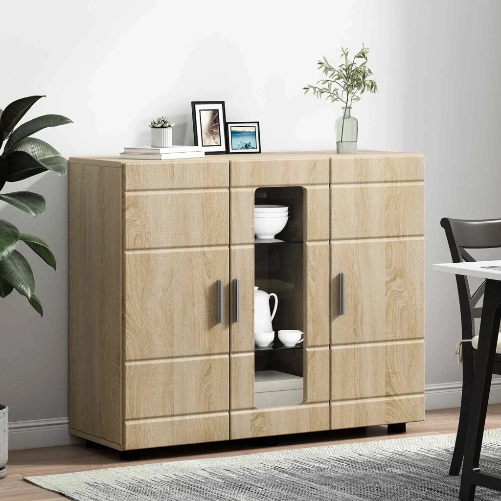 Armadio in Legno Rovere Sonoma 88,5 x 30,5 x 73 cm CFW6572975