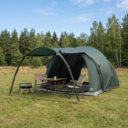 Tenda a tunnel con tetto Verde militare 370 x 275 x 210 cm 42028680