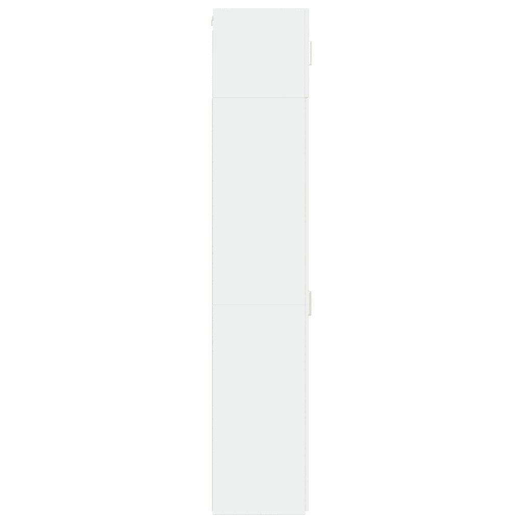 Mobile Sottile Bianco 40x42,5x225 cm in Truciolato CFW1408810