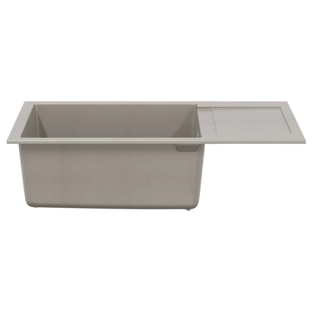 Lavello Grigio 780 x 500 mm 80% Quarzo e 20% Resina CFW7736878