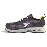 Utility Diadora 701177673 Shark Stable Impact Low Scarpa di Sicurezza S1P SRC ESD Puntale Alluminio 200J colore Grigio Nero