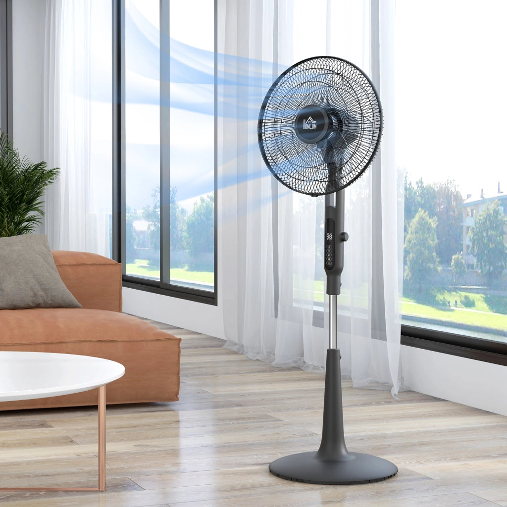 Ventilatore da pavimento ¨C zephmum ¨C 42 cm 40W nero