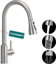 Kraan da cucina con maniglia estensibile, YUANNY 360° girevole miscelatore da cucina alta pressione, miscelatore da cucina RVS con interruttore da doccia miscelatore da cucina con 3 tipi di getto

Modello: 
Specifica: 
Codice prodotto: