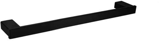 Houder per asciugamano per bagno in acciaio inox SUS 304, montaggio a parete, 40 cm