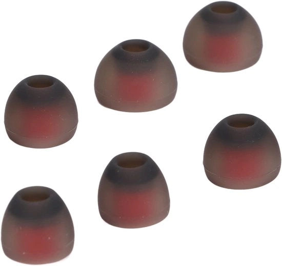 6 Paia di Auricolari di Soppressione del Rumore in Dimensioni L/M/S - Auricolari in Silicone Comfortevoli per Cuffie per la Testa