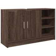Mobile Lavabo | Armadio Lavabo Rovere Marrone 90x29x55 cm in Truciolare