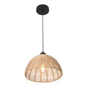 Lampada da terra/sospensione E27 nero naturale 03_0010747