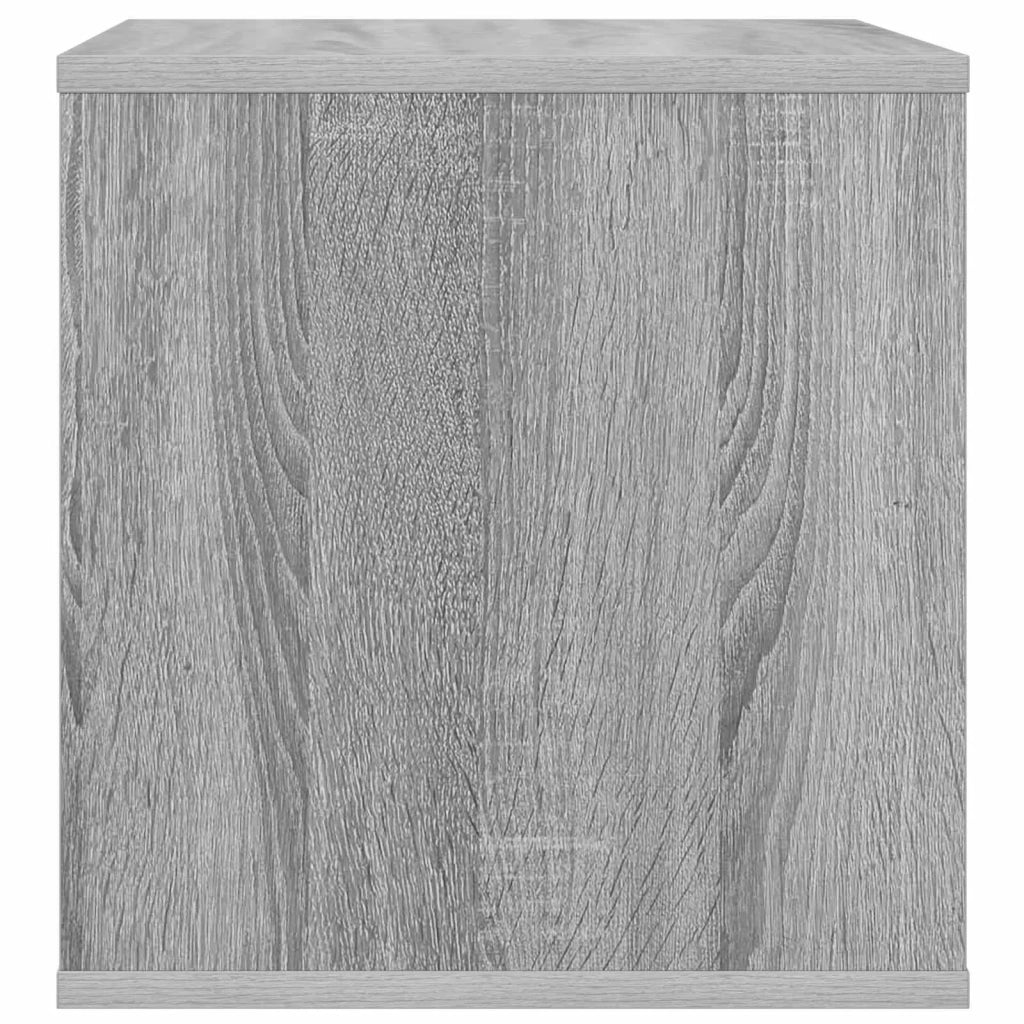 Scatola per album in vinile Sonoma grigio 37 x 36,5 x 38 cm 8012852