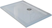 Piatto Doccia 90x120 cm in Acrilico Fosterberg Floret 3 Bianco Lucido